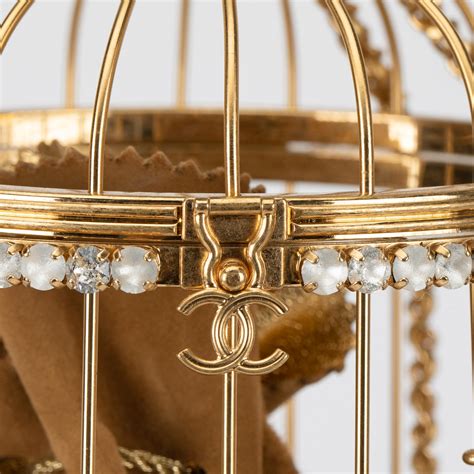 chanel bird cage bag